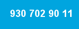 930 702 90 11 930 702 90 11